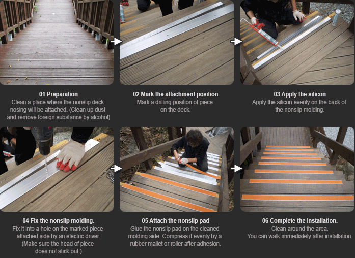 Nonslip Deck Nosing